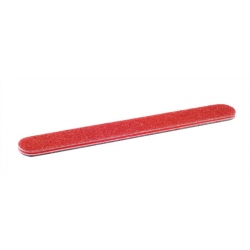 10 x Pilnik prosty teflon 80 czerwony
