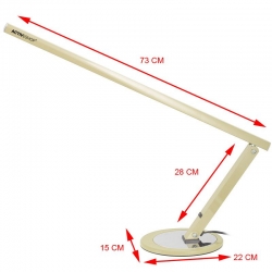 LAMPA NA BIURKO SLIM 20W SZAMPAŃSKA