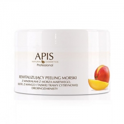 APIS Rewitalizujący peeling morski z ekstr. z mango i trawy cytrynowej 300g