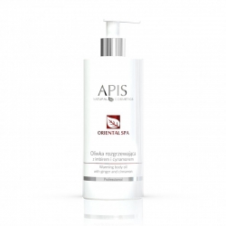 Apis oriental spa oliwka rozgrzewająca z imbirem i cynamonem 500 ml