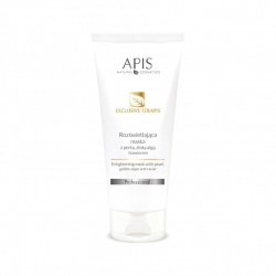 Apis exclusive terapis rozświetlająca maska z perłą, złotą algą i kawiorem 200 ml