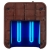 LAMPA UV 36W TIMER SOFT CAPPUCCINO Z WYSUWANYM DNEM
