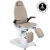 FOTEL PODOLOGICZNY ELEKTR. AZZURRO 709A 3 SILN. CAPPUCCINO