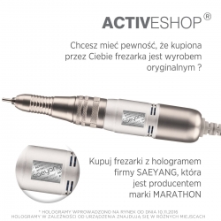 SAEYANG FREZARKA MARATHON MIGHTY BIAŁA +SH20N+SET PODO LINE