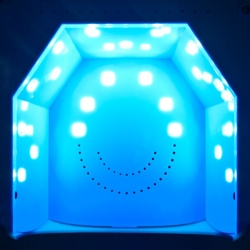 LAMPA TWISTER UV DUAL LED 36W TIMER + SENSOR CZERWONA