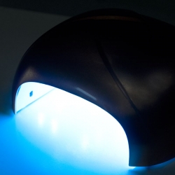 Lampa twister uv dual led 36W timer + sensor zielona
