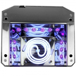 LAMPA DIAMOND 2w1 UV LED+CCFL 36W TIMER + SENSOR PINK