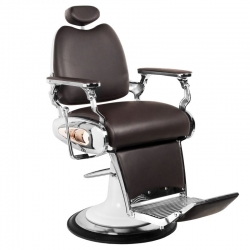 GABBIANO FOTEL BARBERSKI MOTO STYLE BRĄZOWY