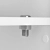 Uchwyt lampy-lupy tube inox