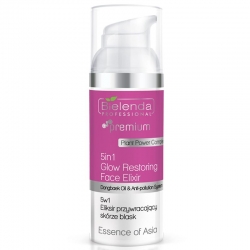 BIELENDA Essence of Asia 5 w 1 Eliksir przywracający skórze blask 50 ml