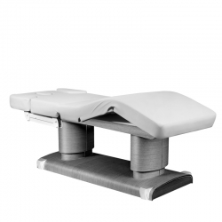 Spa leżanka kosmetyczna Azzurro 838 4 siln. szara podgrzewana