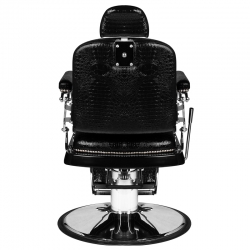 GABBIANO FOTEL BARBERSKI ALFREDO CZARNY