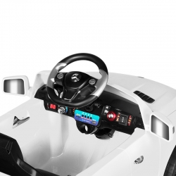 FOTEL FRYZJERSKI DZIECIĘCY SAMOCHODZIK MERC SUV WHITE