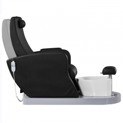 Fotel spa do pedicure Azzurro 016B czarny