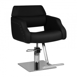 GABBIANO FOTEL FRYZJERSKI STAMBUŁ CZARNY