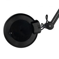 Lampa lupa S4 + statyw czarna