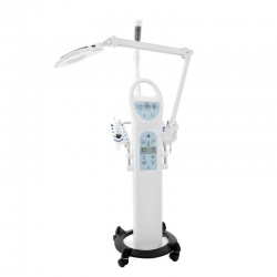 Zestaw kombajn azzurro 15w1 Sonia + fotel kosmetyczny hydrauliczny + taboret kosmetyczny