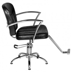Hair System fotel fryzjerski SM382 czarny