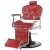 GABBIANO FOTEL BARBERSKI PREMIER CZERWONY