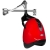 Gabbiano suszarka wisząca Hood DX-201W jedna prędkość czerwona