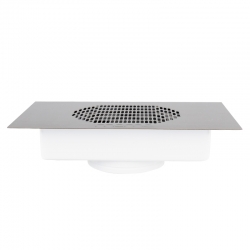 Pochłaniacz pyłu do zabudowy Momo S-41 chrom