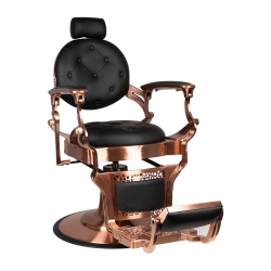 GABBIANO FOTEL BARBERSKI CLAUDIUS CUPPER CZARNY