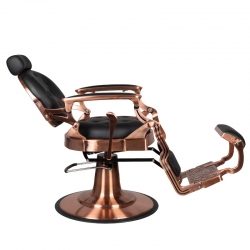 GABBIANO FOTEL BARBERSKI CLAUDIUS CUPPER CZARNY