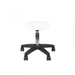 Taboret kosmetyczny AM-004 biały