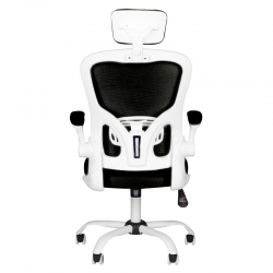 Fotel biurowy Max Comfort 73H biało - czarny