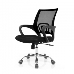 FOTEL BIUROWY ECO COMFORT 66 CZARNY