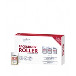Farmona face&body roller mezoterapia mikroigłowa z kwasami 5 x 5 ml