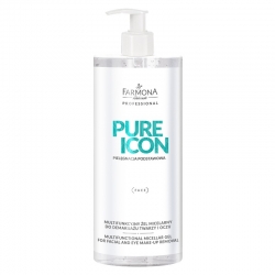 Farmona pure icon multifunkcyjny żel miceralny do demakijażu twarzy i oczu 500 ml