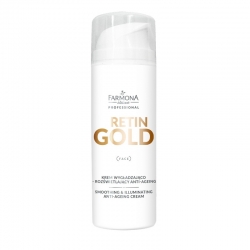 Farmona retin gold krem wygładzająco-rozświetlający anti- ageing 150 ml