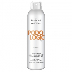 FARMONA PODOLOGIC ACID Zmiękczający krem-maska do stóp z kwasami AHA i BHA 150 ml