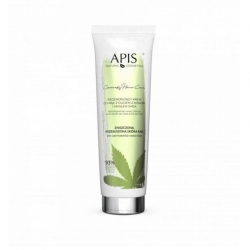 Apis cannabis home care regenerująca maska do rąk z olejem z konopi i masłem shea 200 ml