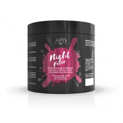 Apis night fever oczyszczający peeling do ciała, dłoni i stóp, 700 g