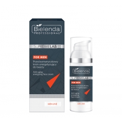 BIELENDA Men Line Przeciwzmarszczkowy krem energetyzujący do twarzy 50ml