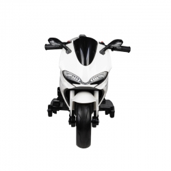MOTOCYKL ŚCIGACZ NA AKUMULATOR SX1628 BIAŁY