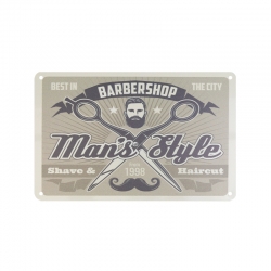 Tablica ozdobna barber B005