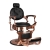 GABBIANO FOTEL BARBERSKI CLAUDIUS CUPPER CZARNY