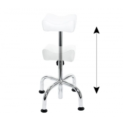 Podnóżek do pedicure AM-5012C biały