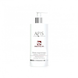 Apis oriental spa oliwka rozgrzewająca z imbirem i cynamonem 500 ml