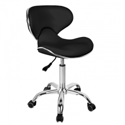 Taboret kosmetyczny Gabbiano Q-4599 czarny