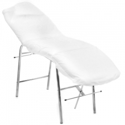 Quickepil jednorazowy pokrowiec na fotel z gumką 90 x 220 cm - włóknina