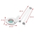 Lampa lupa Elegante 6014 60 led smd 5d do blatu