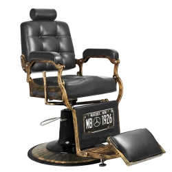 Fotel barberski Gabbiano Boss czarny