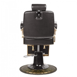 Fotel barberski Gabbiano Boss czarny