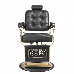 Fotel barberski Gabbiano Boss czarny