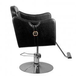 Fotel fryzjerski Hair System 0-90 czarny