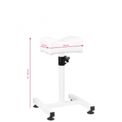 Podnóżek do pedicure 117 biały